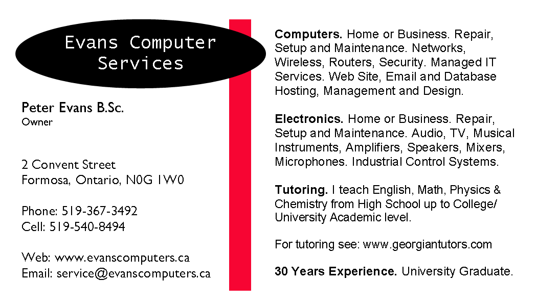 Evans Computer Services